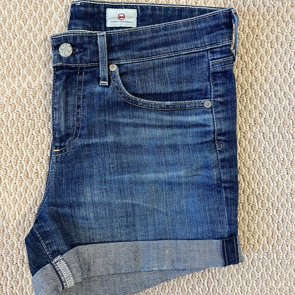 AG denim shorts. “The Hailey”. Size 26